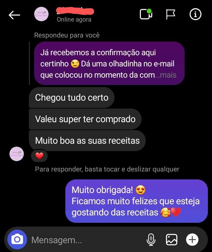 Depoimento WhatsApp 1